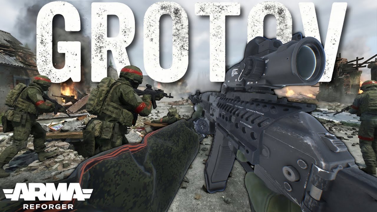 Storming Grotov City!  Arma Reforger