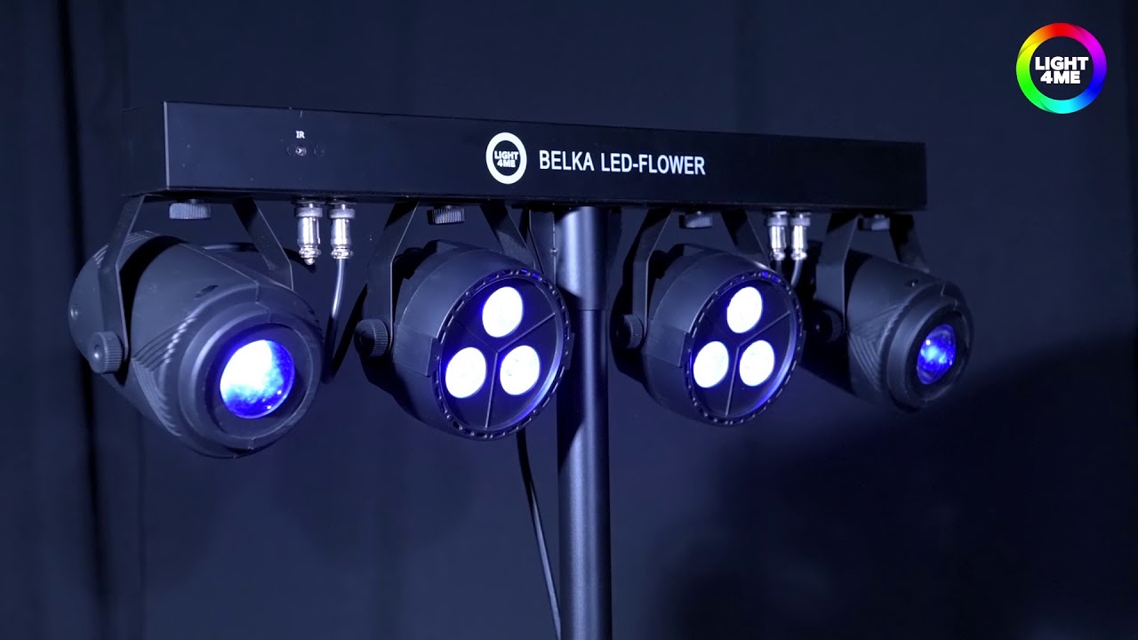MUSICEXPRESS: LIGHT4ME BELKA LED FLOWER ZESTAW OŚWIETLENIOWY