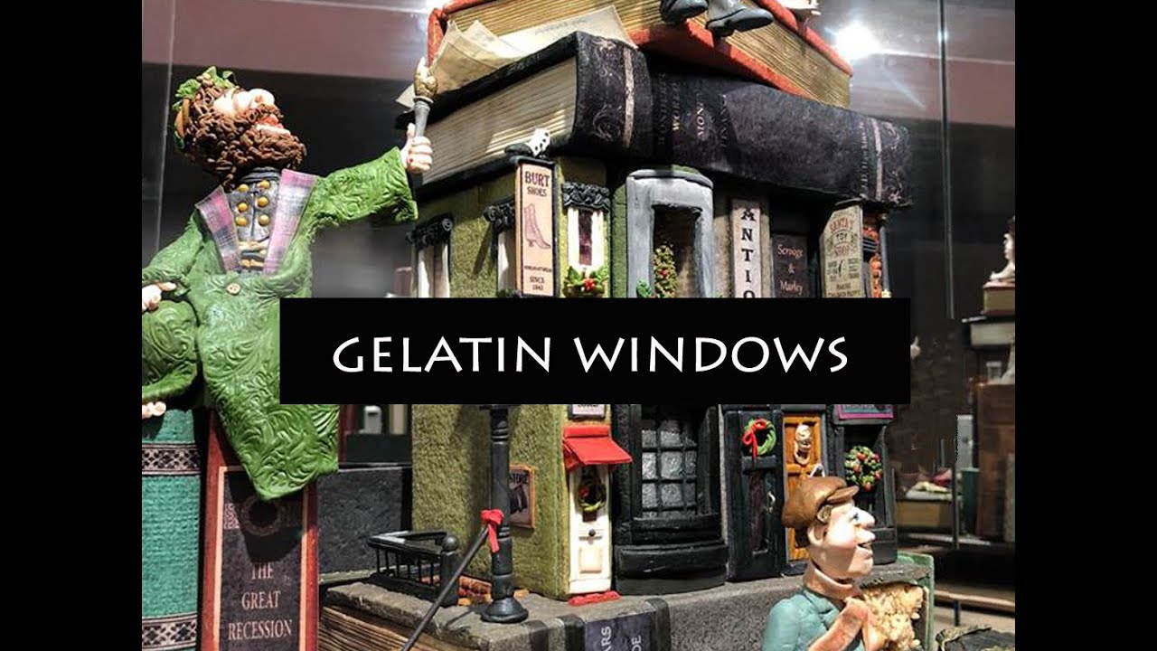 The Art of Gingerbread - Gelatin Windows
