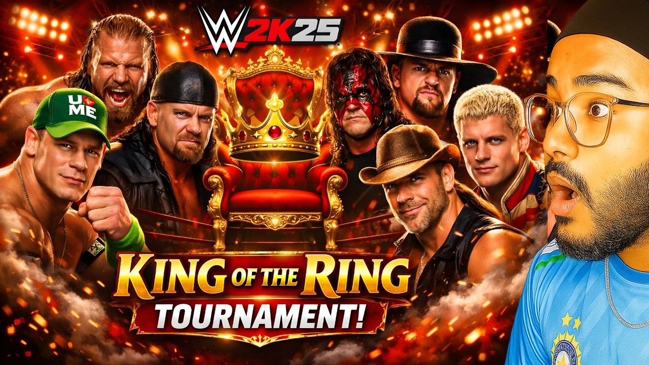 WWE 2K25 - King of the Ring Tournamnent || PCGAMEPLAY