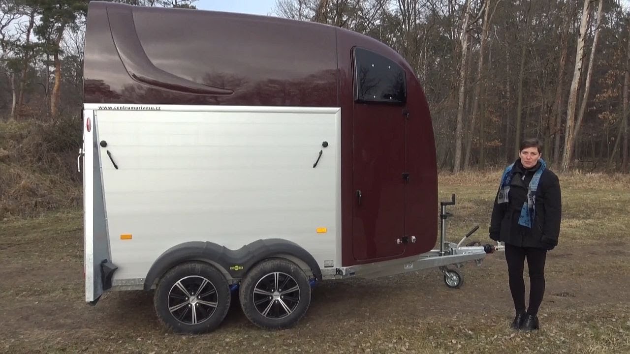 Humbaur Pegasus: Luxusní přívěs zaujme designem i prostorem pro koně
