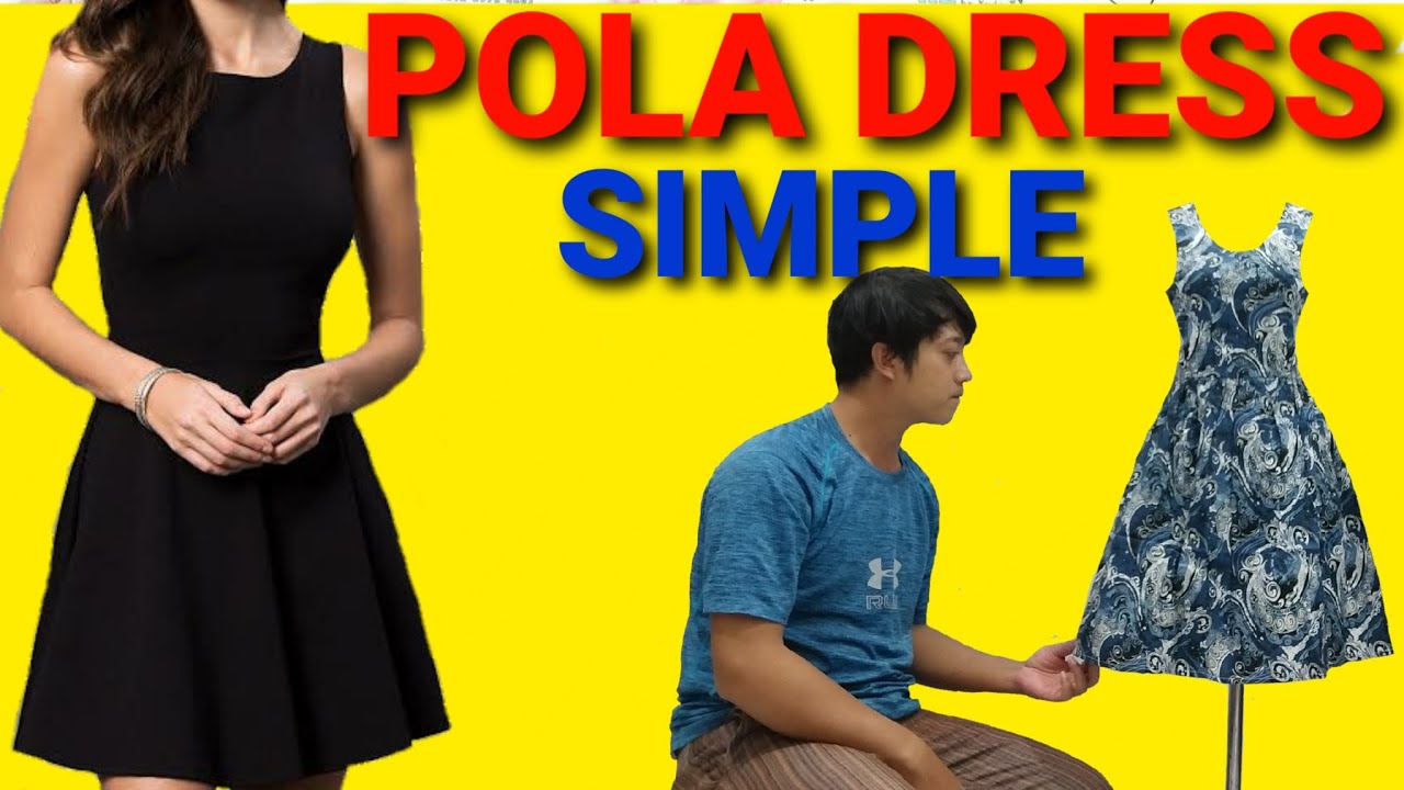 POLA DRESS || sleeveless dress  by yudi setiawan