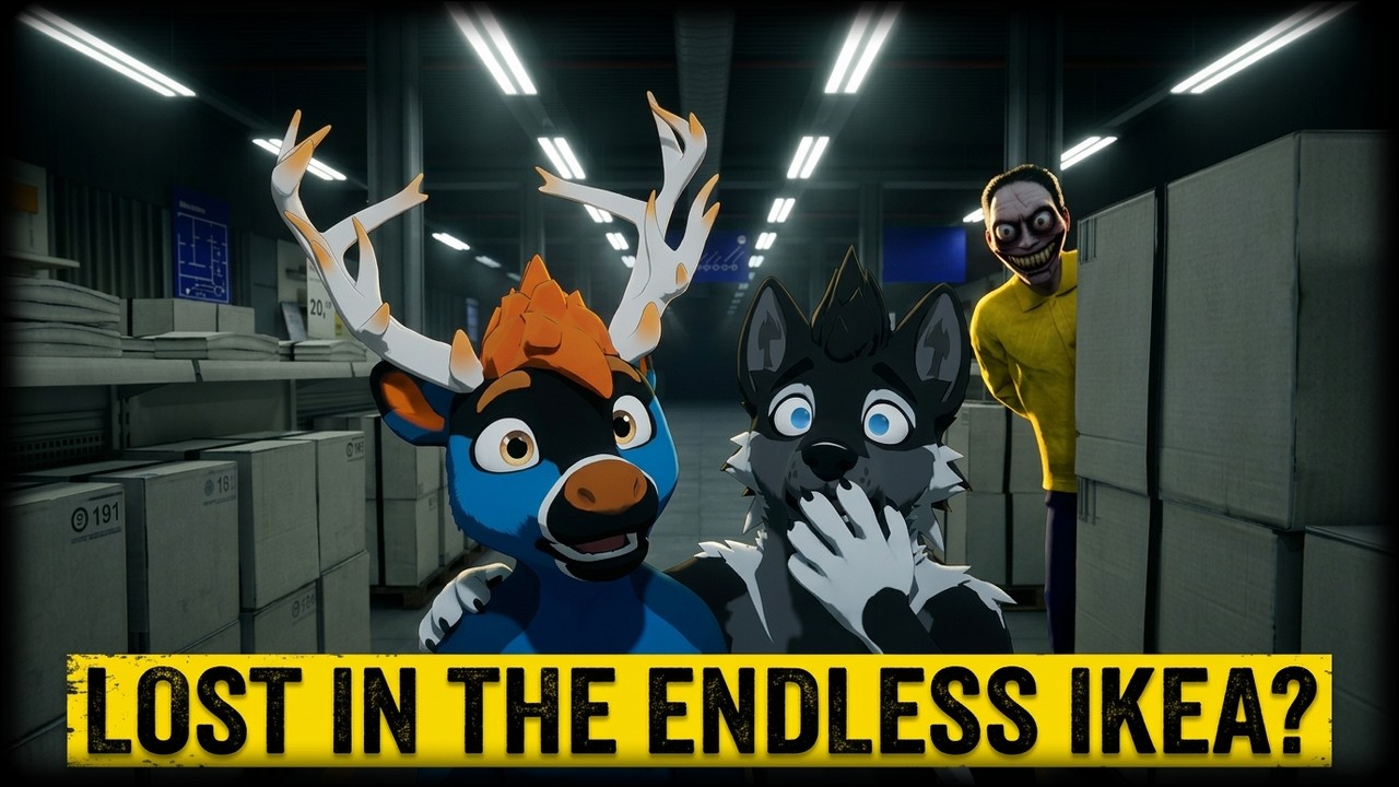 Lost in an ENDLESS IKEA! | SCP-3008: Infinite Store | FULL GAME