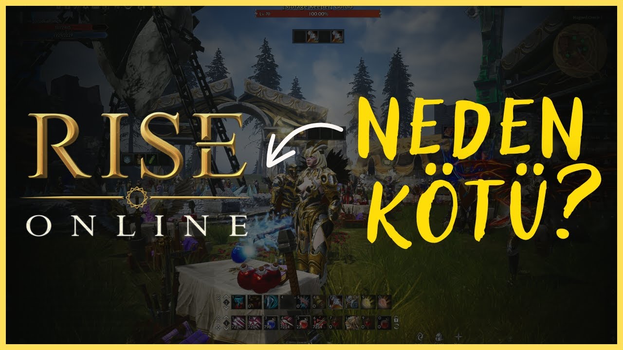 Rise Online Bırakıyorum.