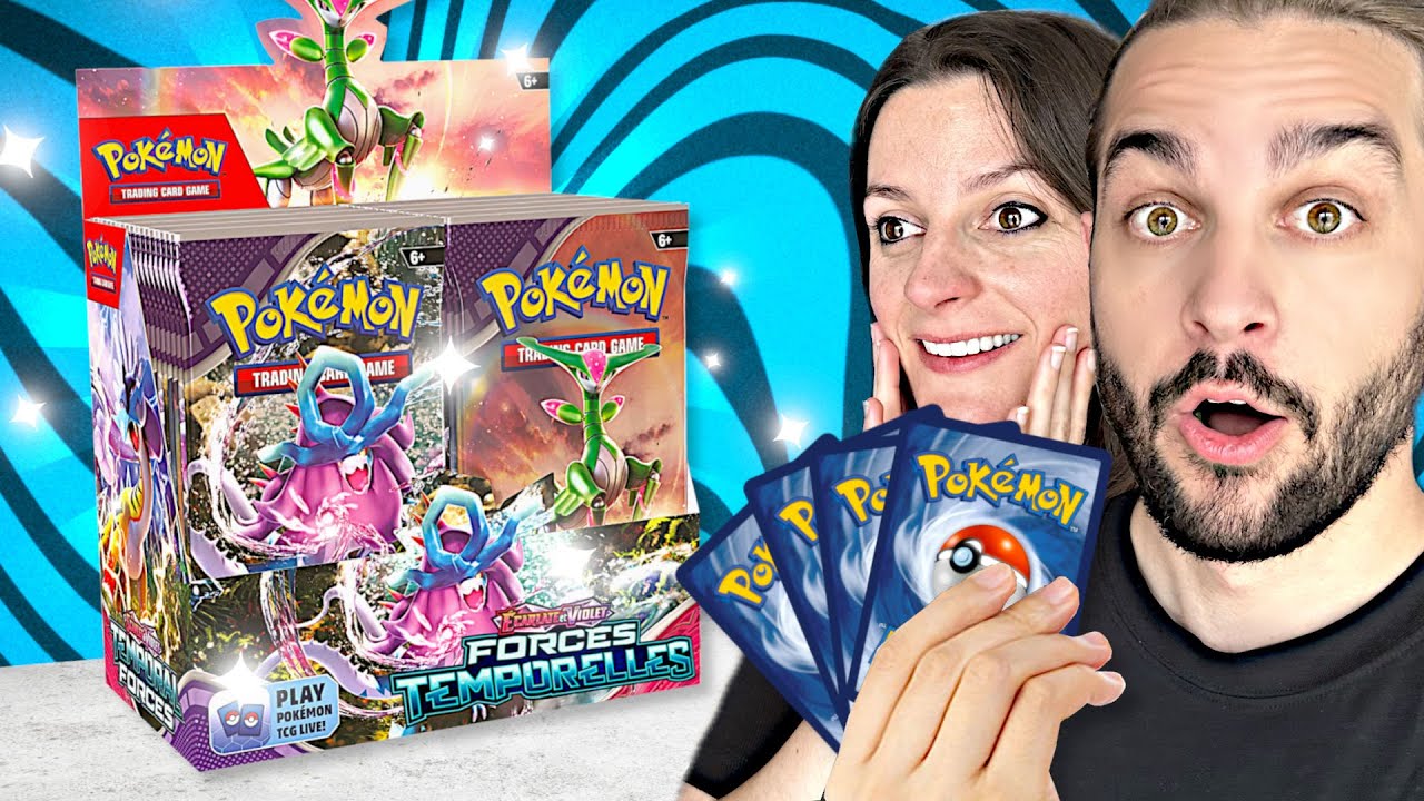 ON OUVRE LES NOUVELLES CARTES POKEMON FORCES TEMPORELLES !