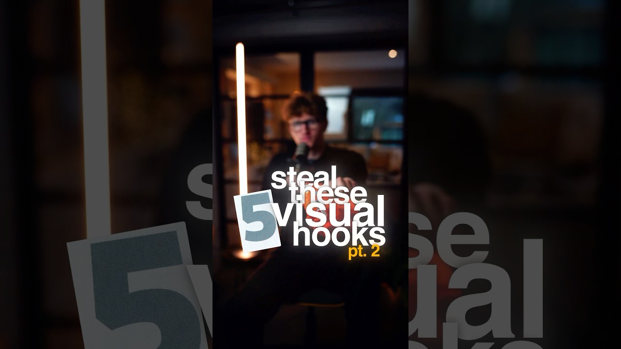 Steal these 5 visual hooks P2 #contentstrategy #hook #socialmediamarketing