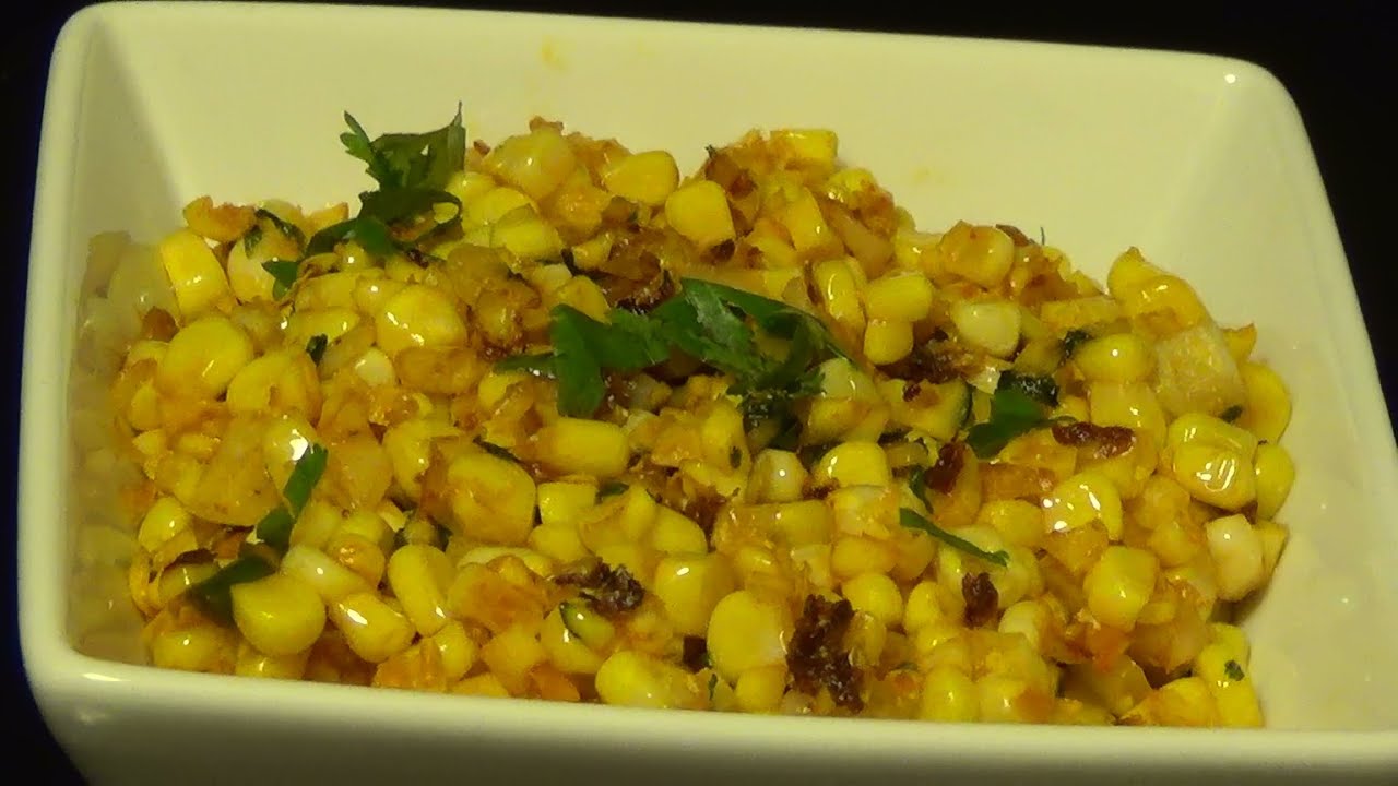 Corn fry - Masala corn - Spicy corn masala-Corn masala by Homekitchen