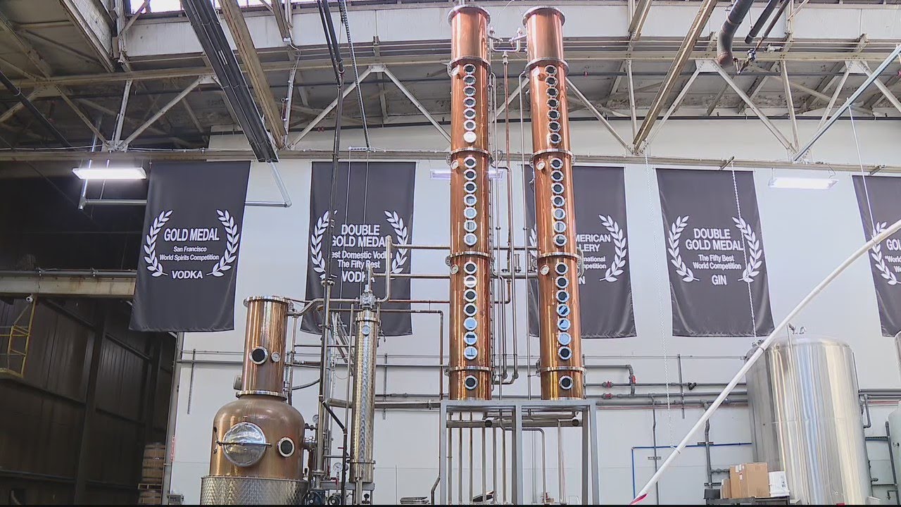 Inside Valentine Distilling, one of Michigan's greenest vodka makers
