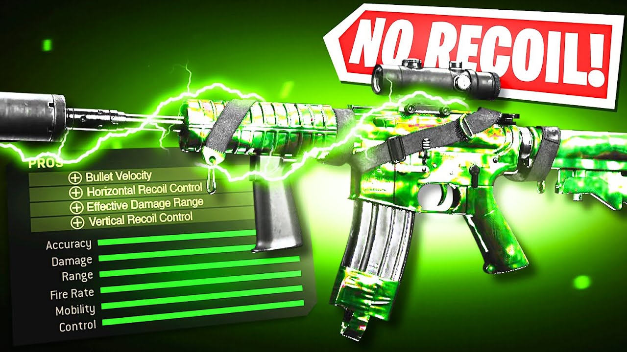 the *NEW* ZERO RECOIL META ASSAULT RIFLE in WARZONE!! 😦 (Best XM4 Loadout)