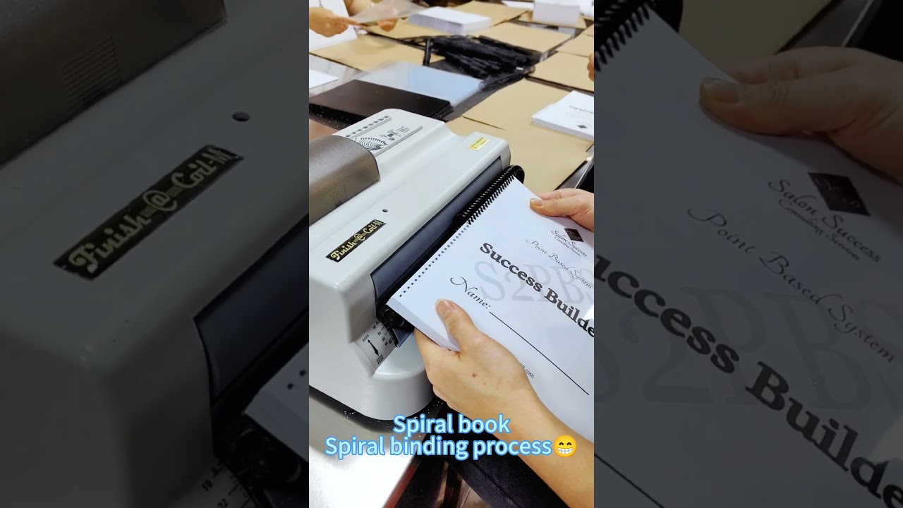 Spiral Book Printing Service From Shenzhen Rich Color Printing Limited