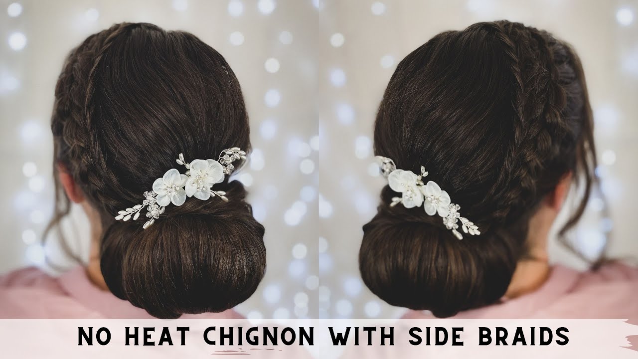 How to do a classic Chignon | Classic low smooth chignon | Quick Chignon | Easy Chignon | Sleek Bun