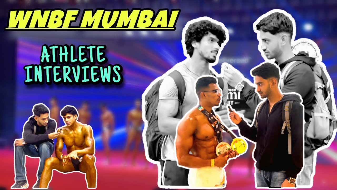 WNBF Mumbai 2025 | Exclusive Athlete Interviews & Behind The Scenes Vlog💥