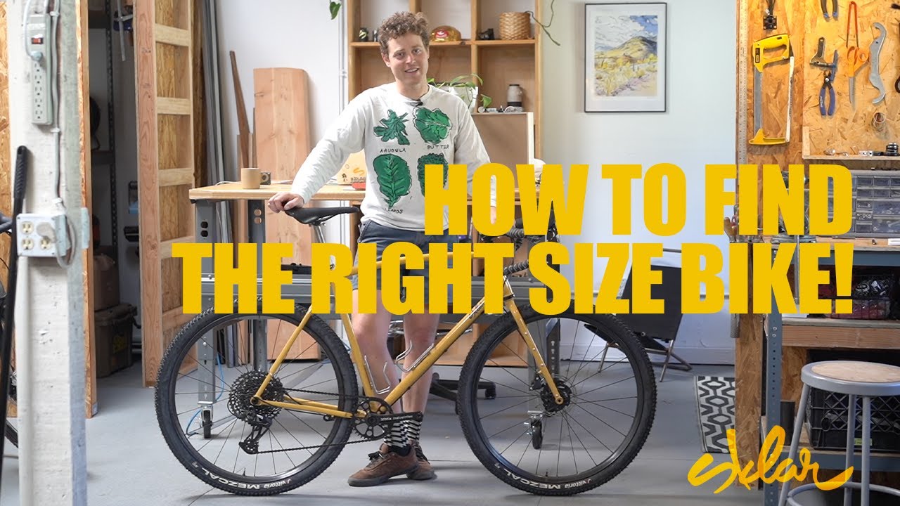 Bike Sizing Measurements - How to find the right size bike by Sklar
