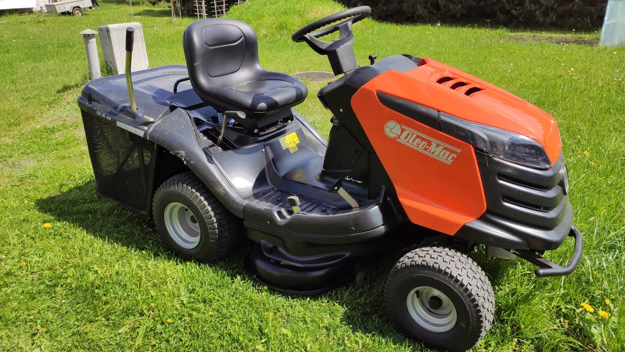 Traktorek Oleo Mac 92/16 KH 🚜 || Co Gdzie i Jak? Prezentacja wyglądu zewnętrznego || EMAK / Kosiarka
