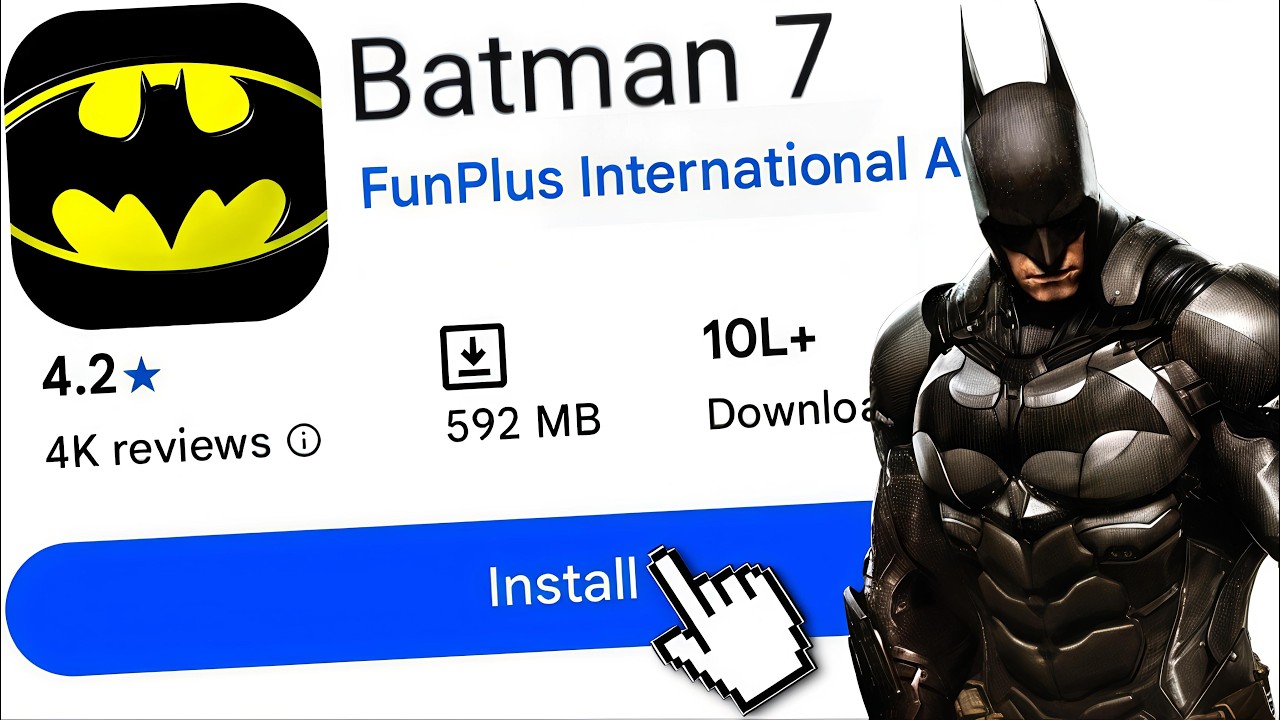 I Played Best Batman GAME Ever 😍 (batman arkhim origins)