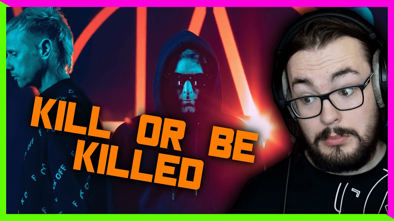 REACTING To MUSE - KILL OR BE KILLED (Official Music Video)