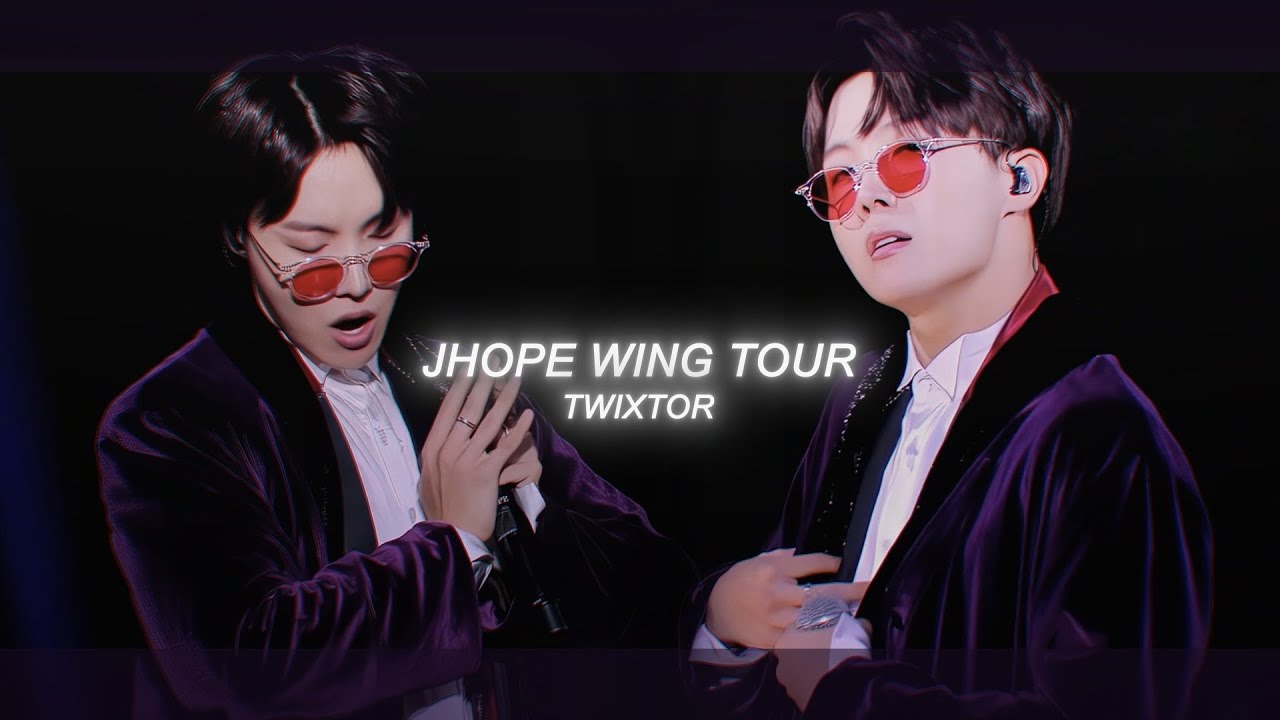 JHOPE WING TOUR TWIXTOR CLIPS FOR EDITING (AE SHARPEN + 4K CC + TOPAZ)