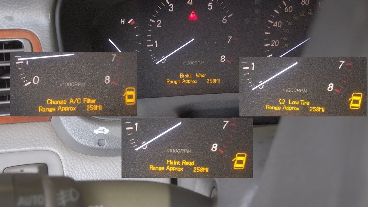 Lexus 4 من التنبيهات الشائعة و كيفية معالجتها Lexus