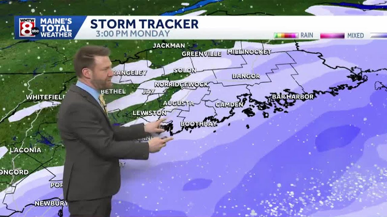 Timing out the nor'easter and its impacts on Maine