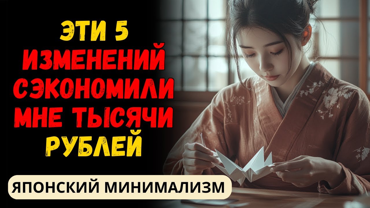 5 НЕБОЛЬШИХ ИЗМЕНЕНИЙ, КОТОРЫЕ ПРИНЕСЛИ БОЛЬШУЮ ЭКОНОМИЮ | МИНИМАЛИЗМ