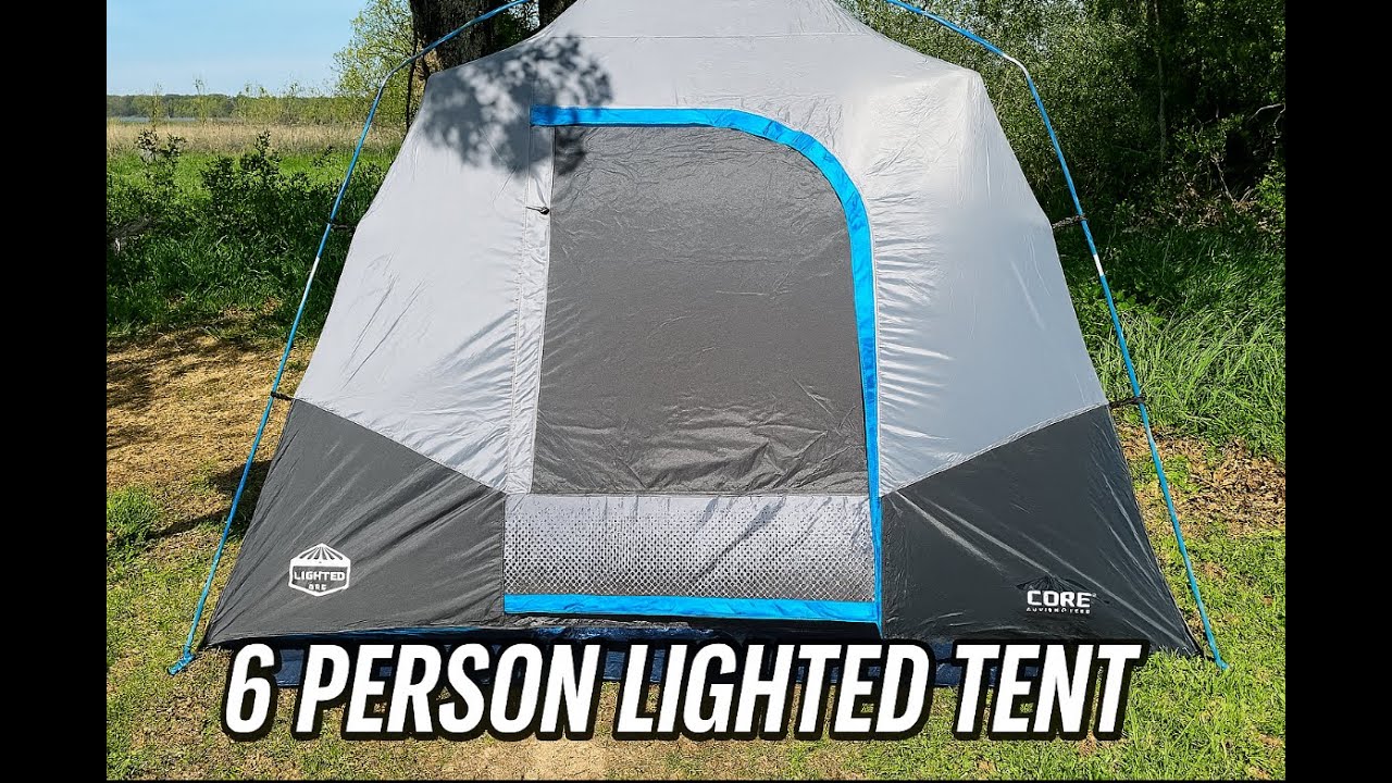 Core the 6 Person Lighted tent! Is it worth it?