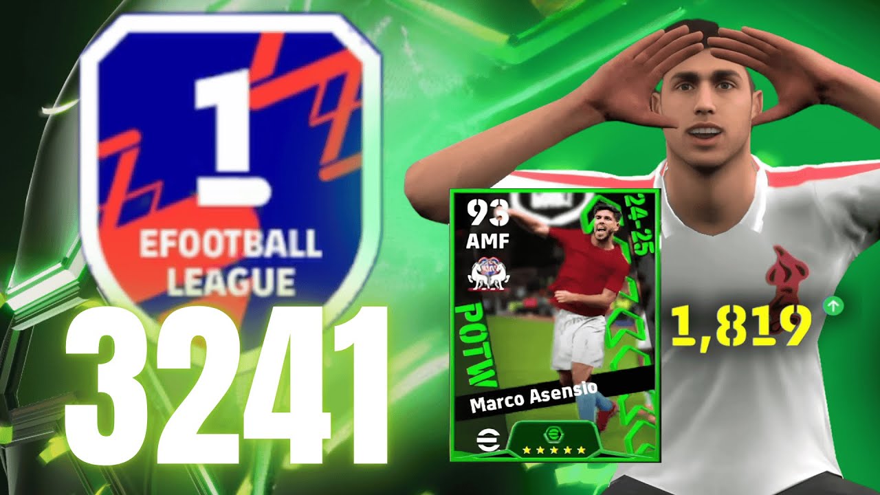 eFootball 2025•LÀM CHỦ SƠ ĐỒ 3241 LEO RANK DV1, PHÁT HIỆN CON HÀNG POTW CỰC NGON TRONG TUẦN NÀY