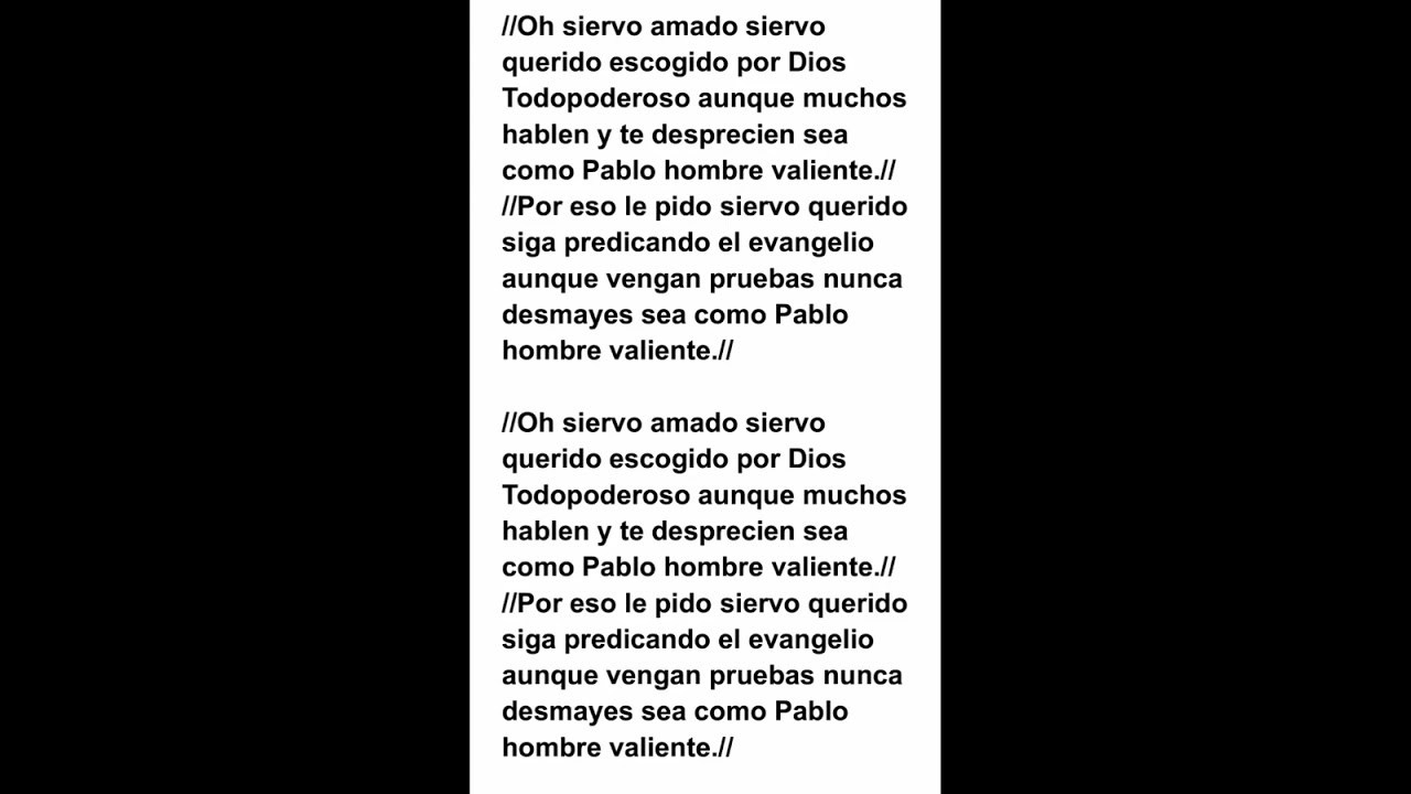 Siervo Amado Siervo Querido (Coro Mushuk Causay Riobamba 💪💪💪