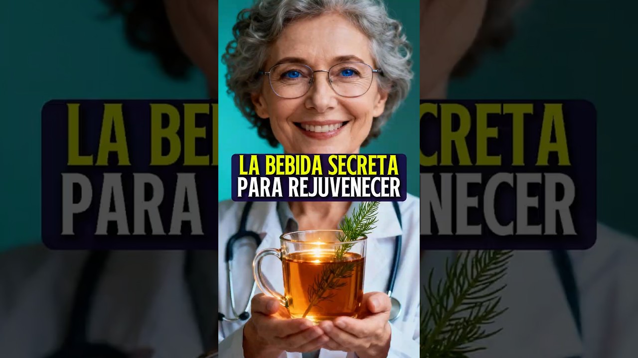 La bebida secreta para REJUVENECER - #alimentacion #comerbien #salud
