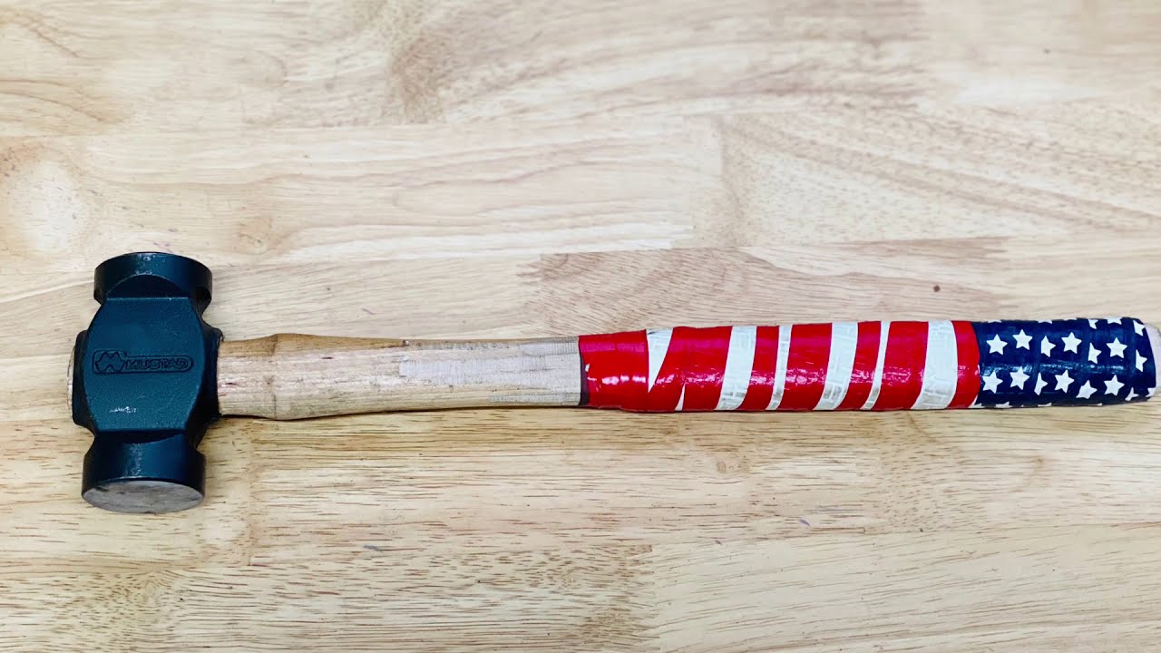 How to customise a Mustad Rounding Hammer with Lee Olsen