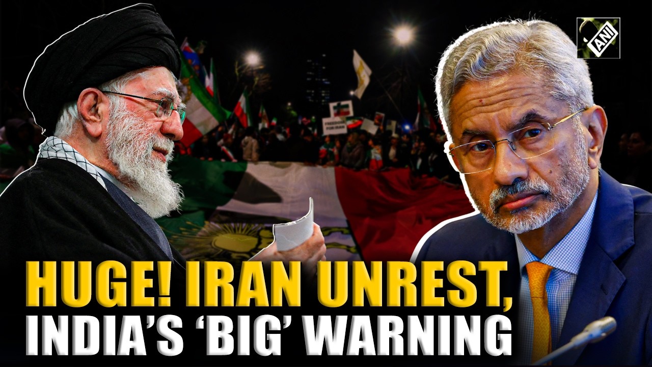 Indian Embassy issues advisory urging nationals to leave Iran amid nationwide anti-govt protests