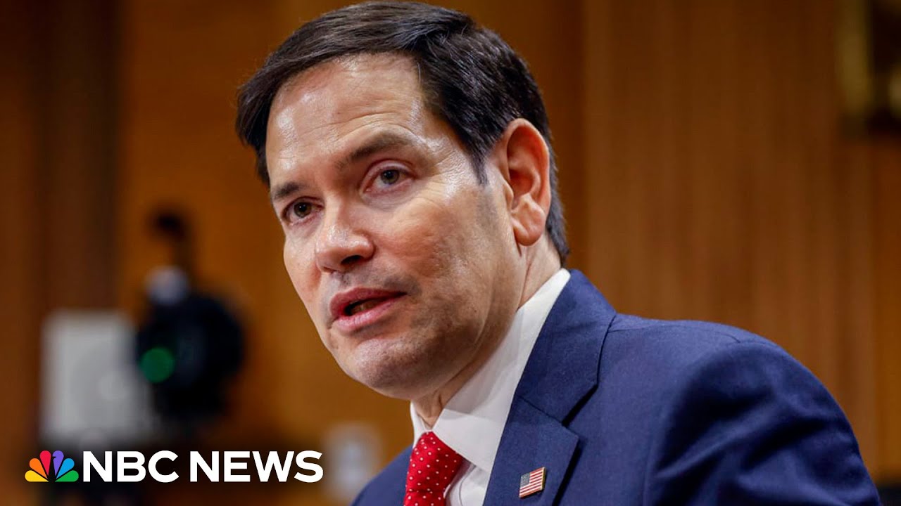 Marco Rubio sworn-in as secretary of state