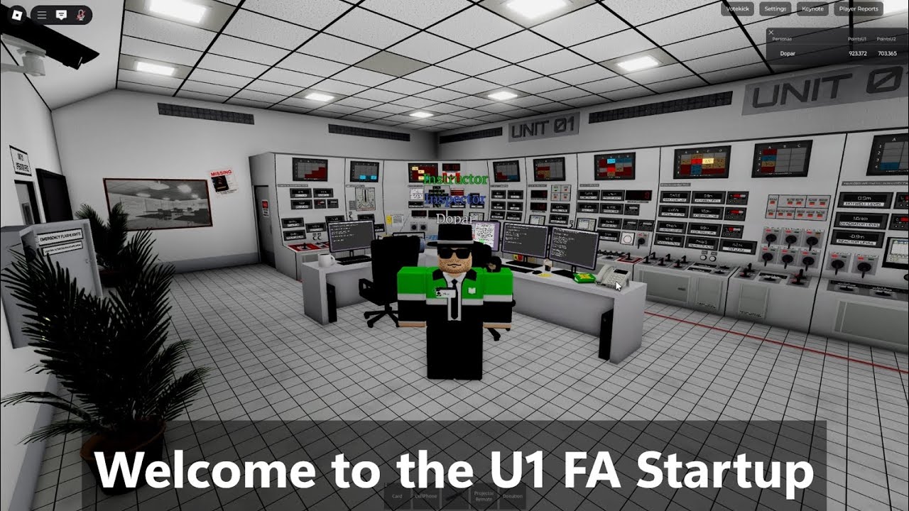 U1 Classic FA Startup - Briefly - V1.7.5 RBWR Guide