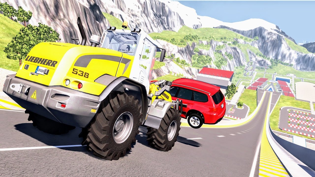Epic High Speed Jumps #73 – BeamNG Drive | CrashBoomPunk