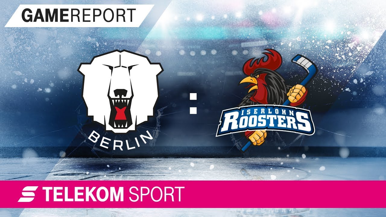 Eisbären Berlin - Iserlohn Roosters | 40. Spieltag, 17/18 | Telekom Sport