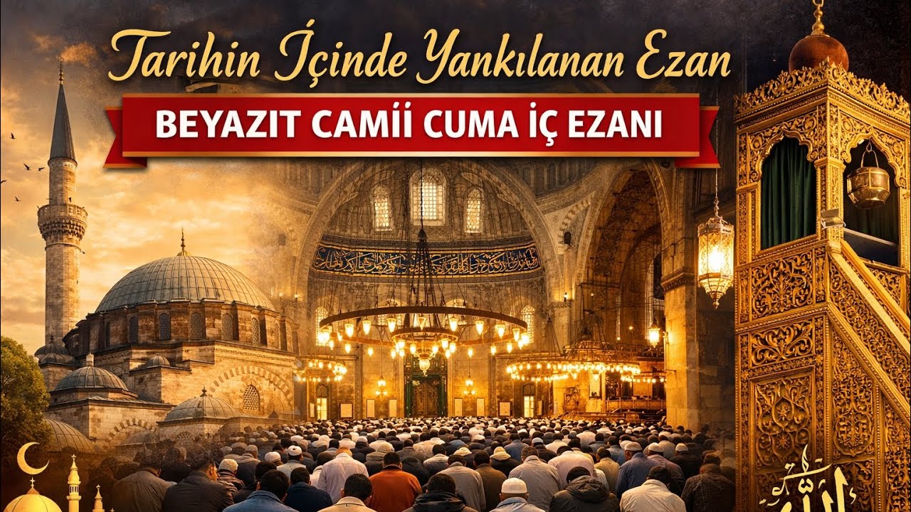 “Tarihin İçinde Yankılanan Ezan | Beyazıt Camii Cuma İç Ezanı”