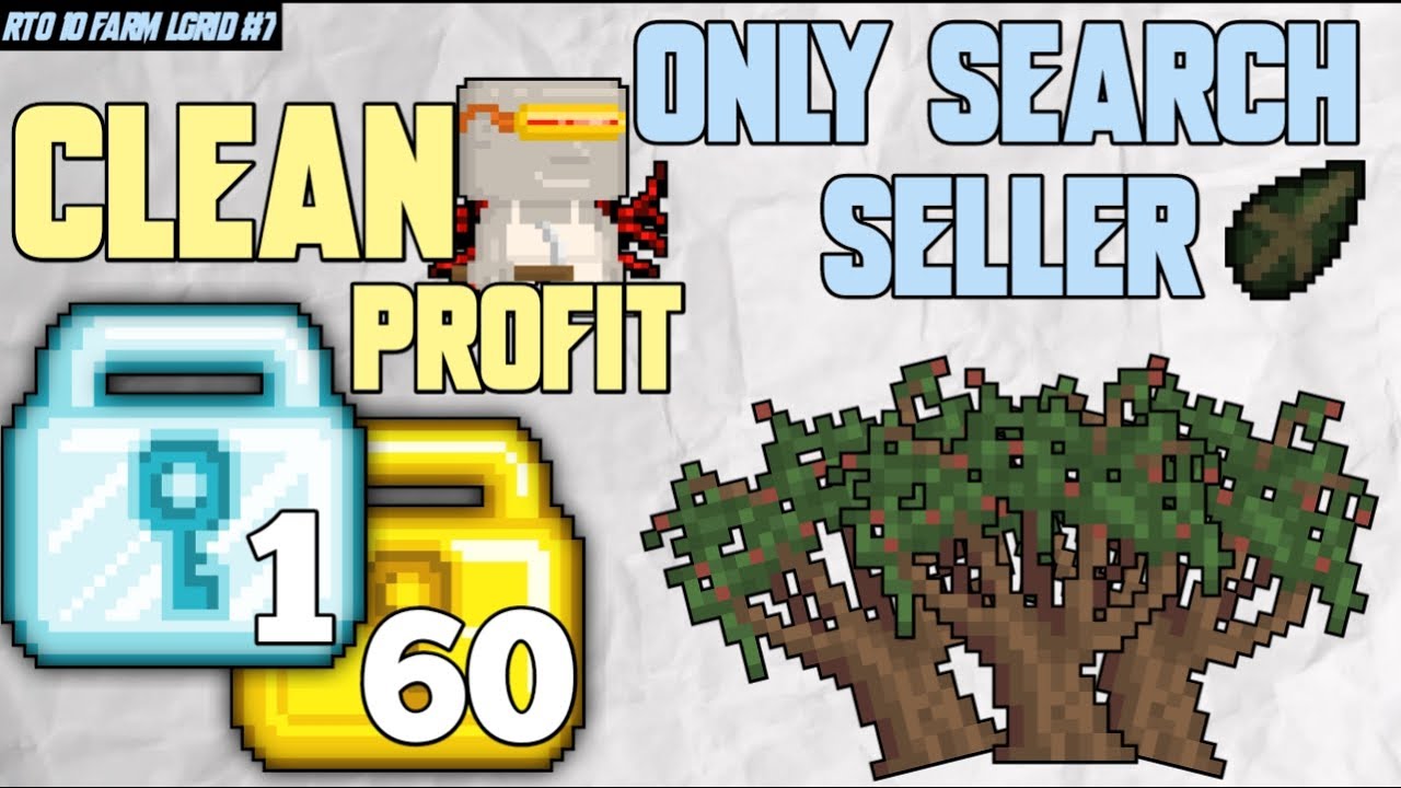 PROFITAN CUMA CARI SELLER NO BREAK NO FARMING || ONLY SEARCH SELLER - RTO 10 FARM LGRID