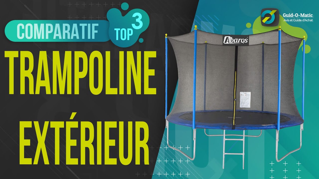 ⭐️ MEILLEUR TRAMPOLINE EXTÉRIEUR (2022) - Comparatif & Guide d'achat