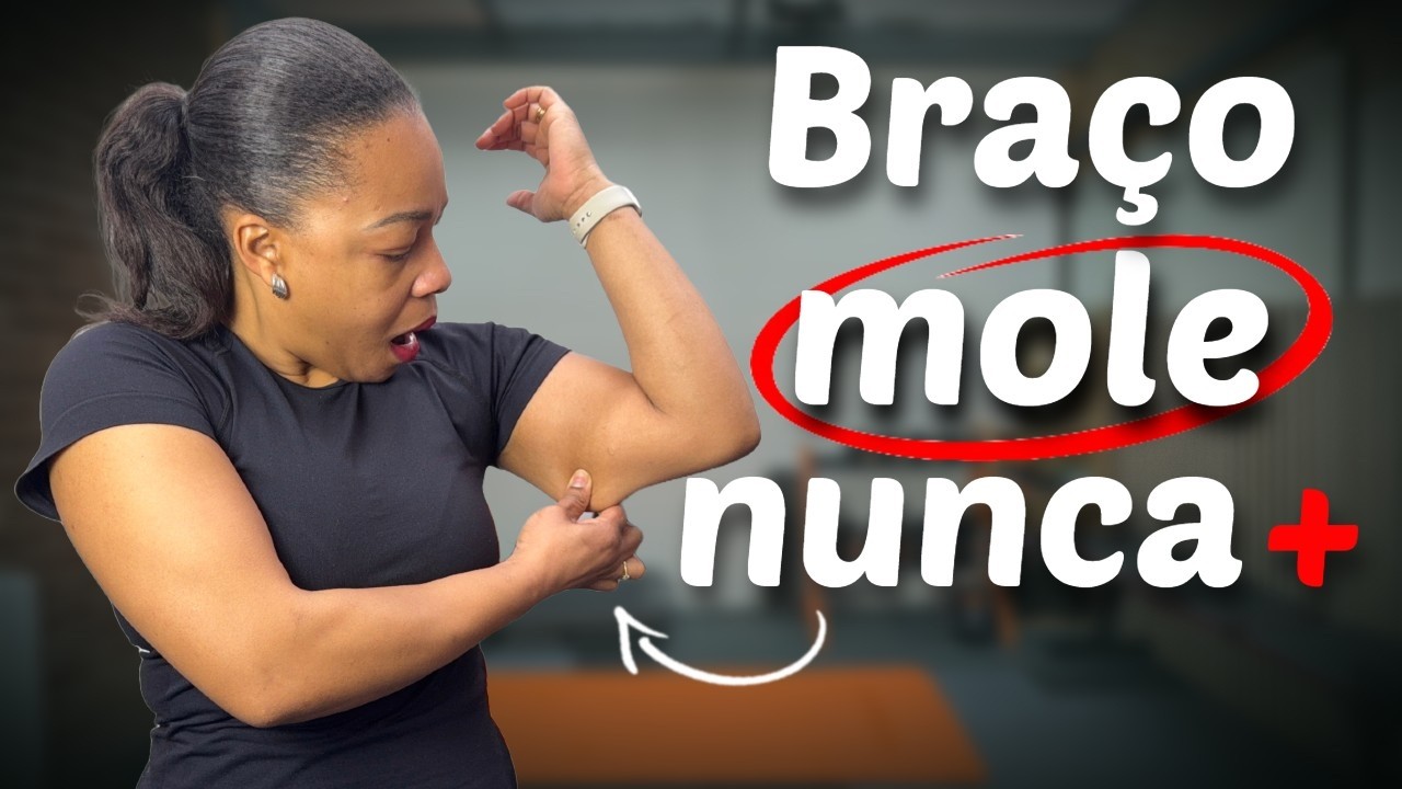 4 EXERCÍCIOS DE TRÍCEPS PARA REDUZIR A FLACIDEZ DO BRAÇO!