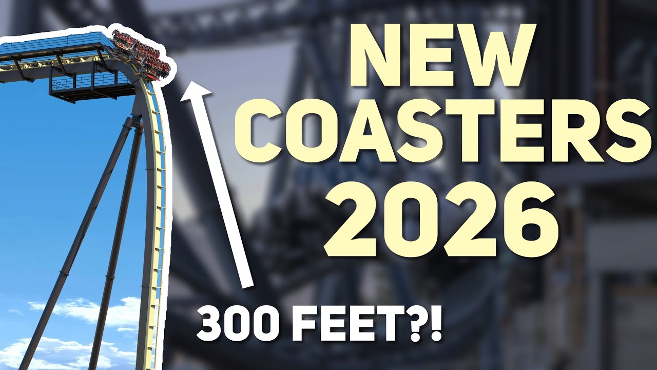 My Top 10 MOST ANTICIPATED New Coasters for 2026