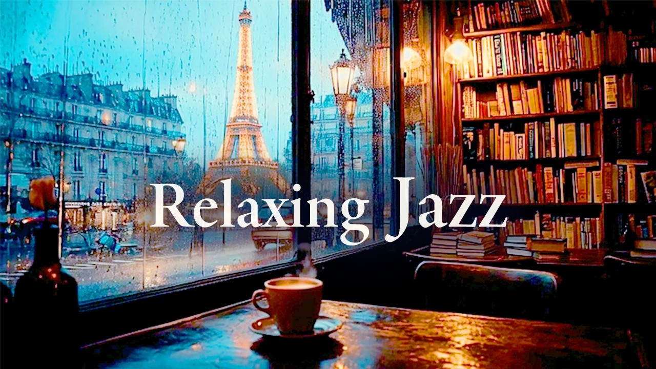 Rainy Night in Paris 🇫🇷 Romantic Lofi Jazz Piano [Relaxing Beats to Study / Sleep]