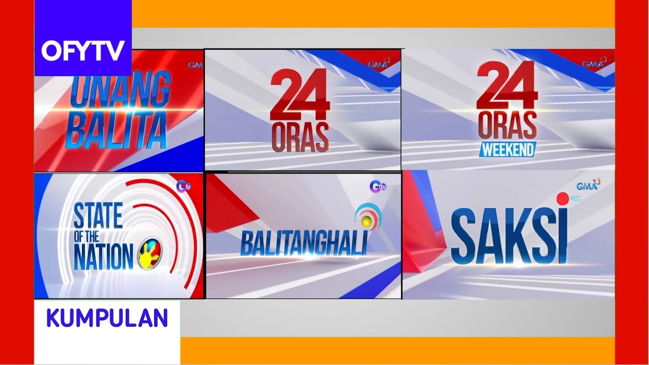 GMA - GTV | Compilation GMA Integrated News & GTV Philippines