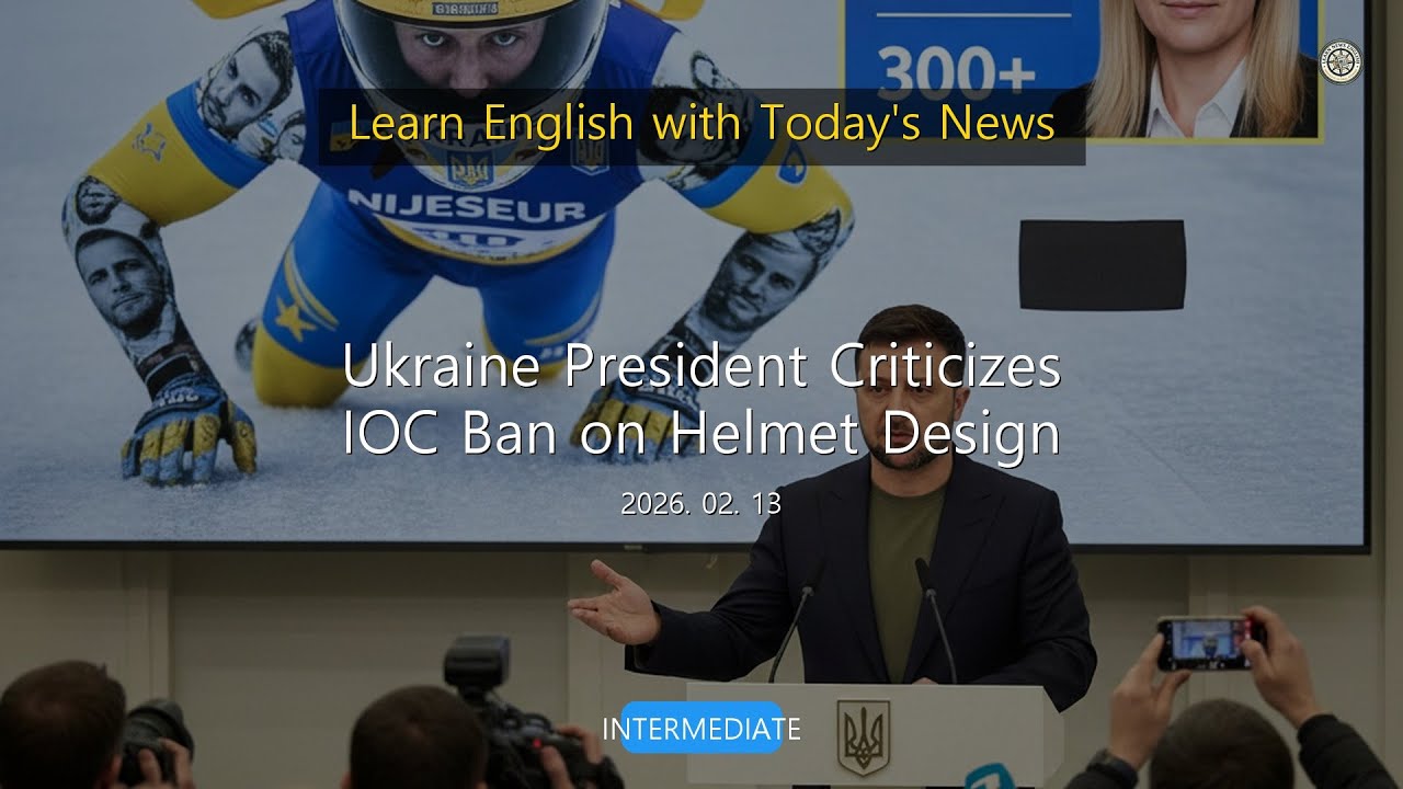 Ukraine President Criticizes IOC Ban on Helmet Design
