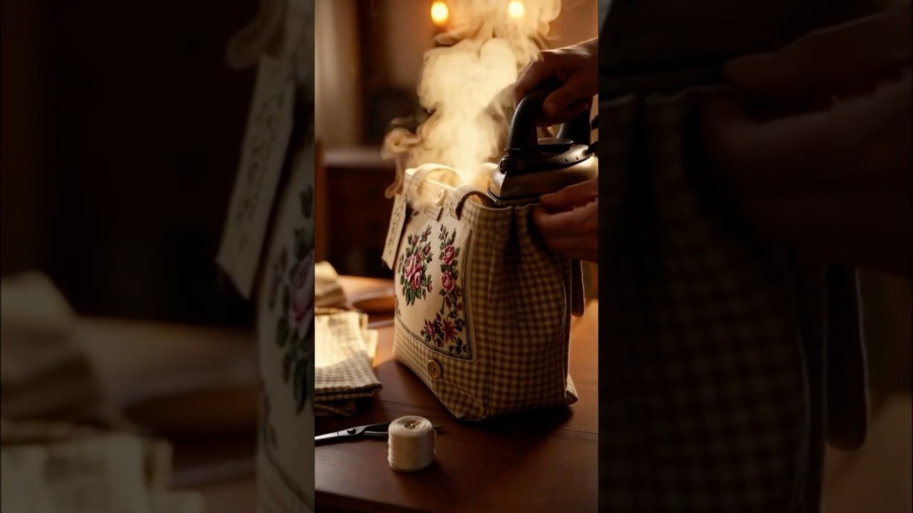 I Turned Grandma's Old Tablecloth into a Bag I Use Every Day! 
