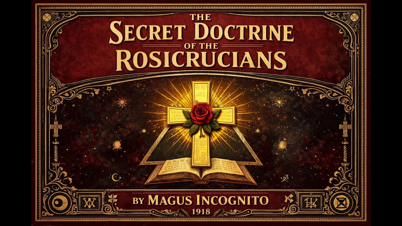 The Secret Doctrine of the Rosicrucians (1918) by Magus Incognito PART ONE 1/2 (audiobook)