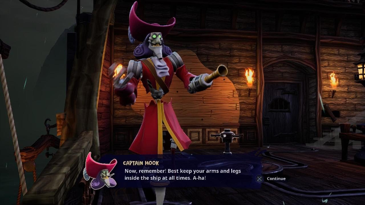 Epic Mickey Rebrushed Captain Hook Boss Fight (PS5)