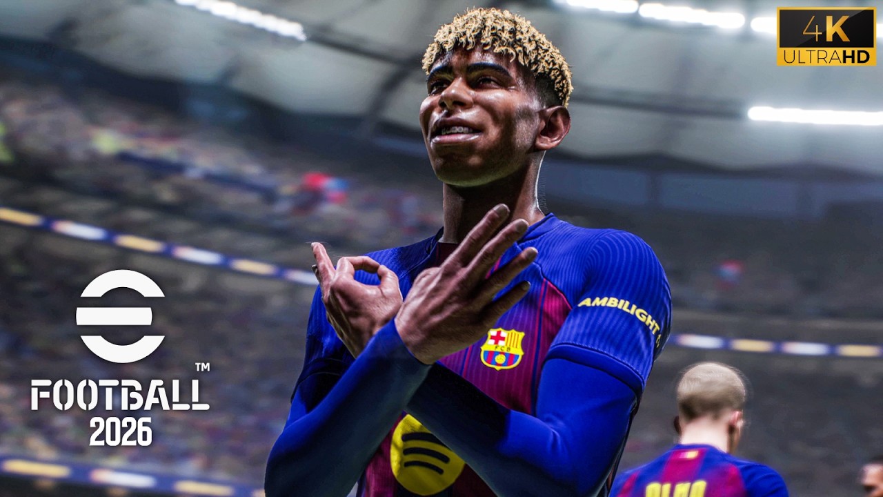 eFootball 2026 PS5 4K Gameplay – Barcelona vs Arsenal | Spotify Camp Nou
