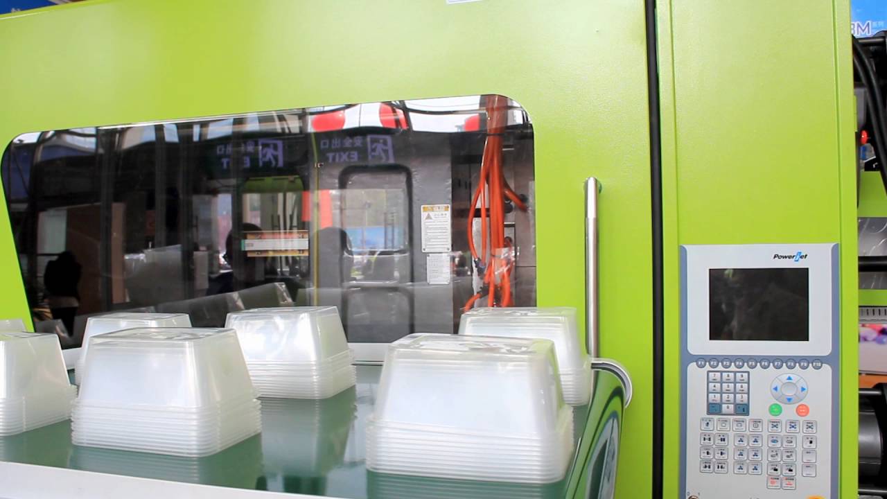 powerjet KF 380S6 plastic lunch food box injection molding machine