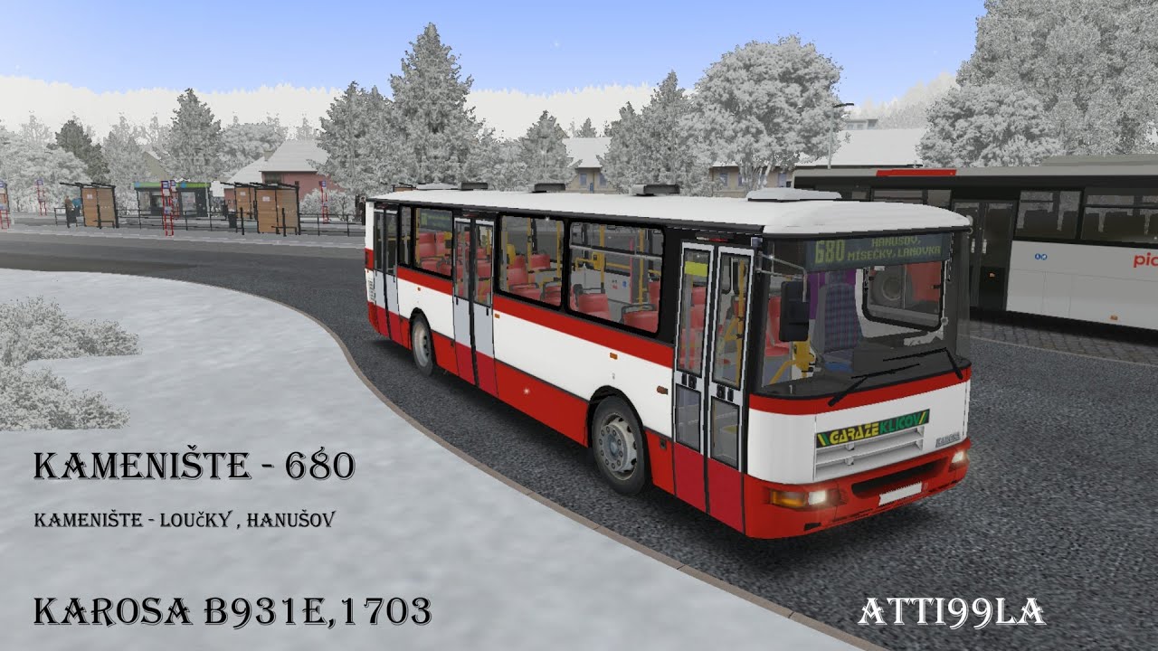 OMSI 2 - KAMENIŠTĚ - KAROSA B931E.1703