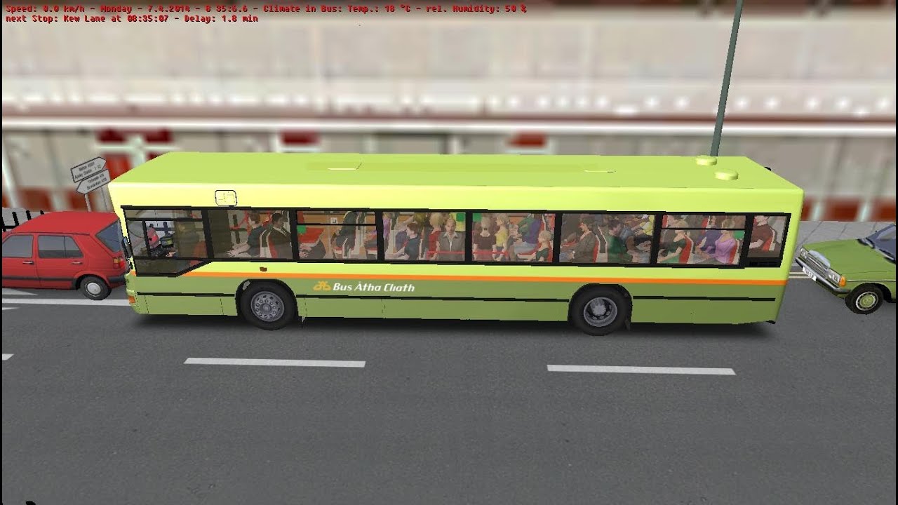 Omsi The Bus Simulator Dublin Bus Route 375 Man NL202