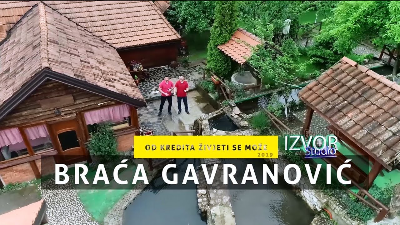 Braća Gavranović - Od kredita živjeti se može - (Official video 2019)HD